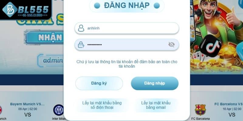 Đăng Nhập BL555 - Hướng Dẫn Thao Tác Dễ Dàng Nhanh Chóng 6 Điều cần nhớ khi đăng nhập BL555 đảm bảo an toàn